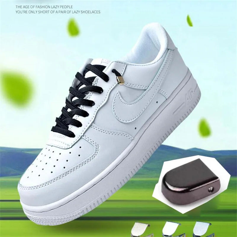 4 шт./комплект плоские шнурки для обуви без завязывания | Обувь