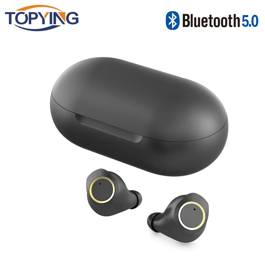 TWS Bluetooth наушники 5 0 в беспроводные с зарядным устройством Спортивная гарнитура
