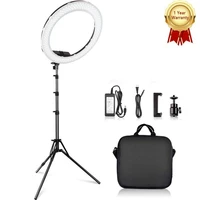travor 18 inch photography ring lamp 55w round lamp 3200k 5500k 240 leds makeup ring light lamp for camera photo studio phone