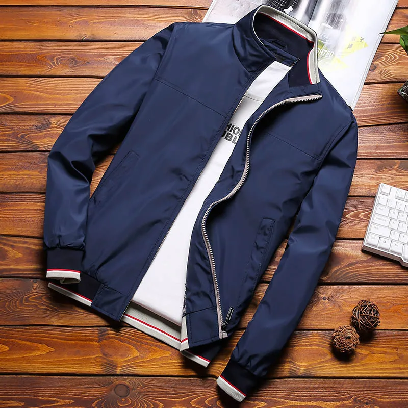 

Casual Jacket Men Spring Autumn Outerwear Mens Jackets and Coats Male Jacket for Men's Clothing Brand Plus Size M-8XL