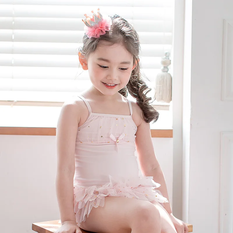 

CX Children's Dress Little Princess Swimsuit Pink Angel Wings Swimsuit