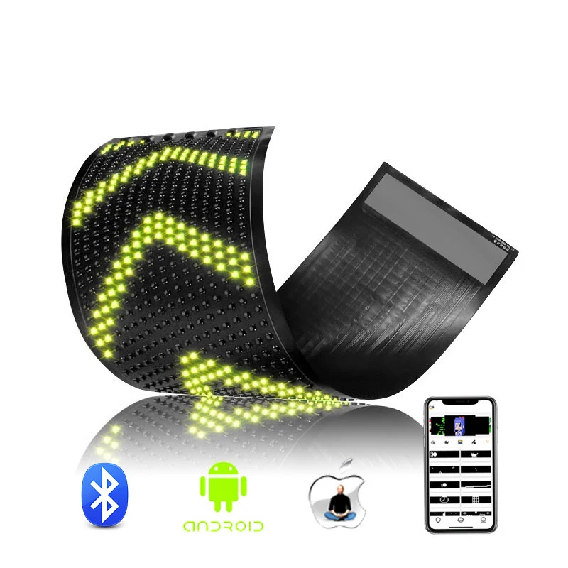 New LED Screen Color Bluetooth Phone Send Display Foldable Rolling The Flexible | Лампы и освещение