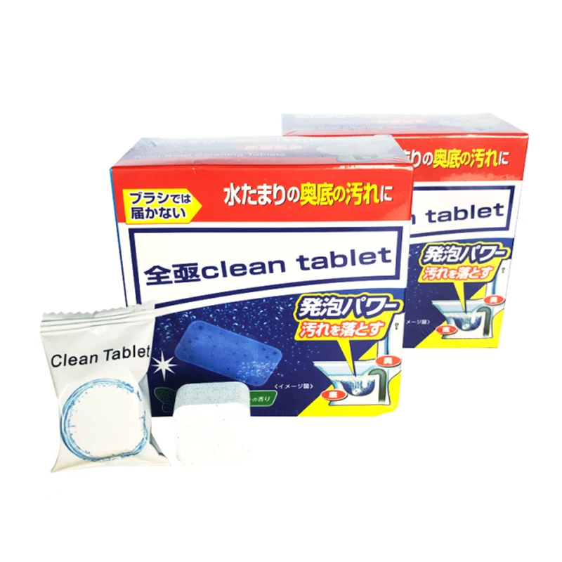 

10pc Multifunctional Effervescent Spray Concentrate Cleaner Household Toilet Cleaner Cleaning Tablets Clean Spot (1PCS=4L Water)