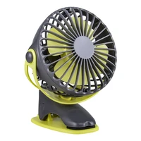 4000mah portable cooling mini usb fan 4 speeds 360 degree all round rotation rechargeable air fan usb charging desktop clip fan