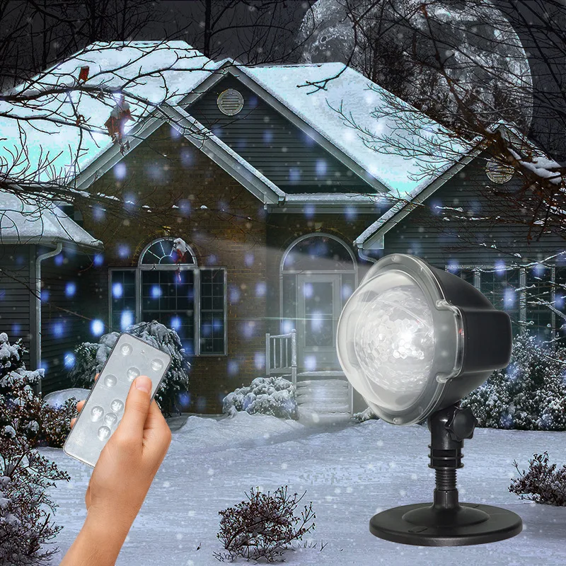 

Outdoor Laser Projector Stroboscope Stage Light Waterproof Lawn Projection Light DJ Disco Light Garden Decoration Light