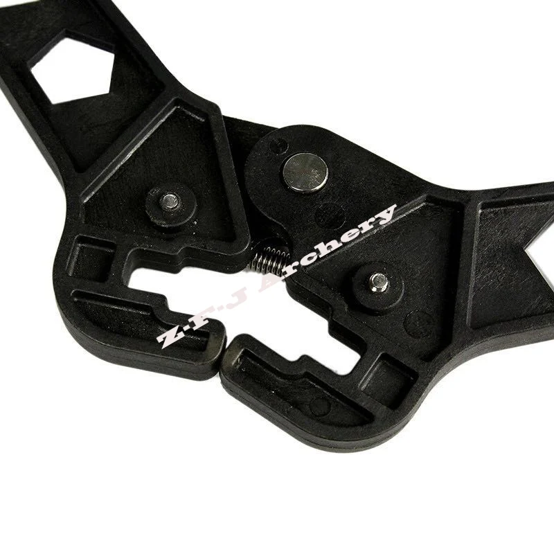 Black Archery Bow Kick Stand Holder Legs For 3D Shooting Range Target Hunting Compound Support Shelf Kickstand | Спорт и развлечения