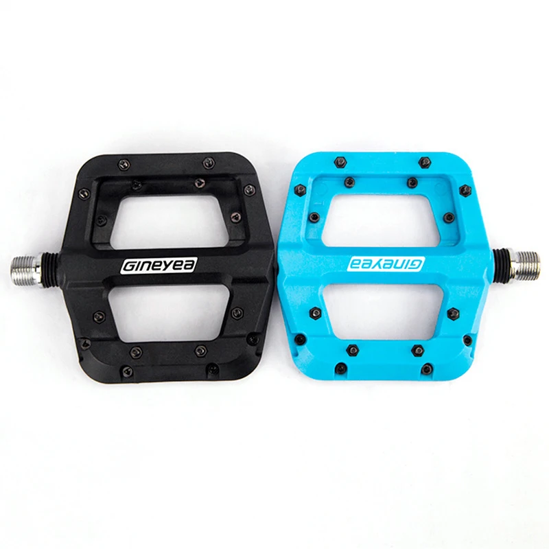 

Mountain Bike Nylon Pedal Bicycle Nylon Fiber Bearing Pedal Pelin Pedal Bicycle Accessories Universal Threaded Bearing Pedal