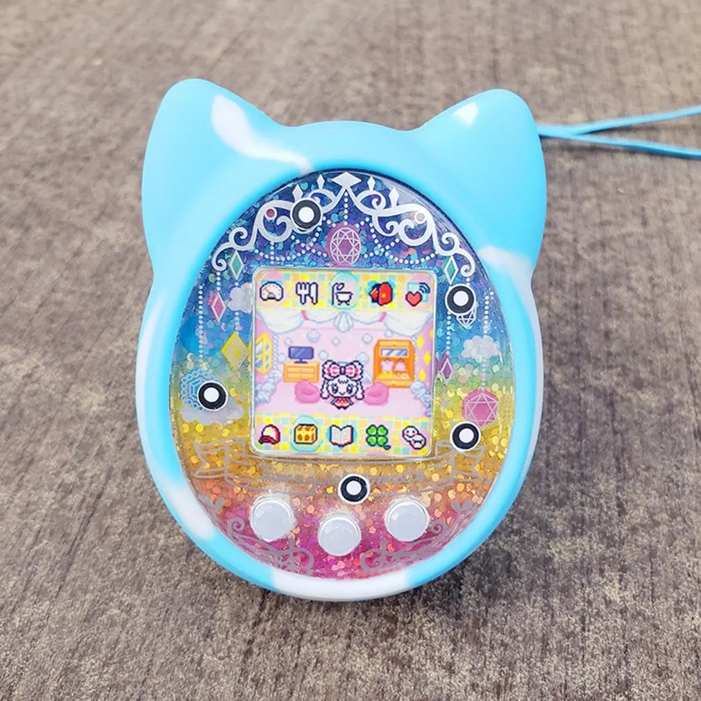 protective cover cartoon silicone case for electronic pet game machine cover for wearable devices case free global shipping