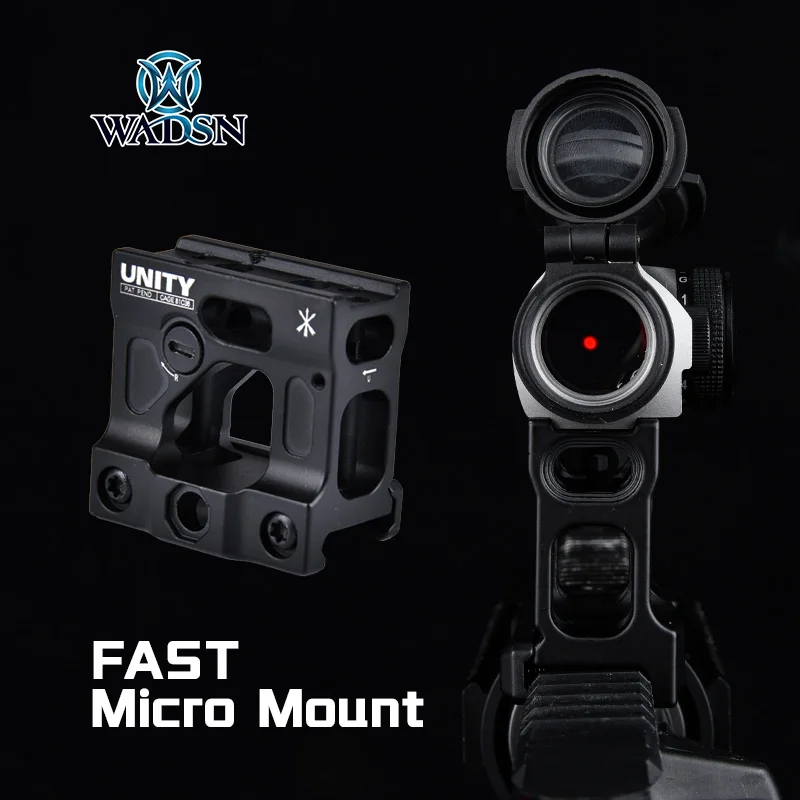 WADSN H1 H2 T1 T2 CompM5 Red Dot Быстрый Micro крепление единство Airsoft оптический прицел