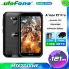 Смартфон Ulefone Armor X7 Pro 432GB, черныйоранжевый, 13 + 5 МП, 5,0