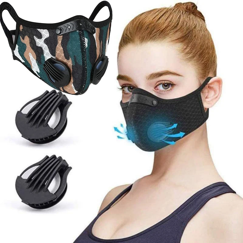 

Camouflage Printing Cycling Face Mask Breathable Wind-Proof Woodworking Garden Sport Keep Warm Face Mask