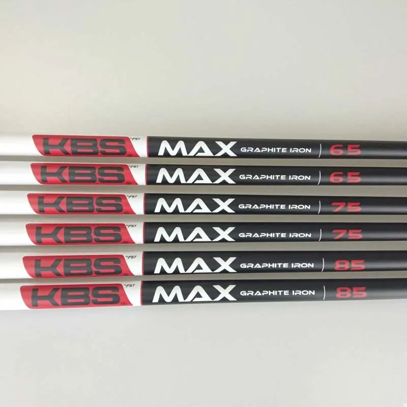 2019 Топ Мода кольцо для гольфа новый Kbs Max 65 75 85 утюги вал 10 шт. партии заказ|Клубные