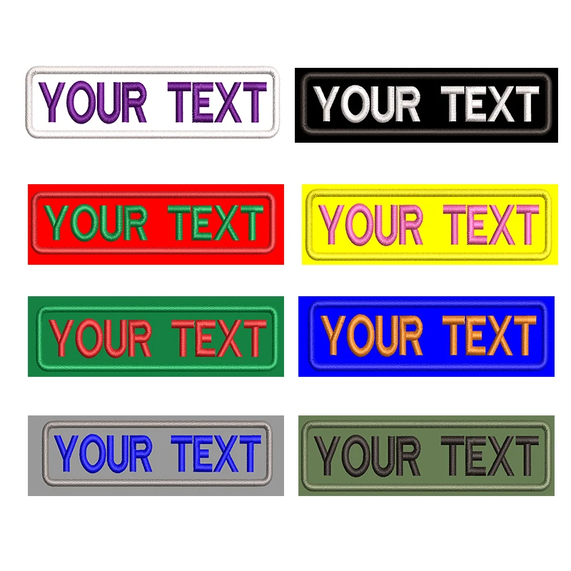 По индивидуальному заказу с вышивкой Именные Бирки 5 шт./1 лот