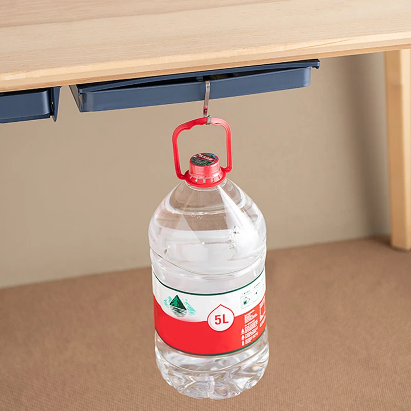 

Rotation Hidden Drawer Storage Box Tray For Office School Space Saving Under The Desk Organizer Secret Box Drawers
