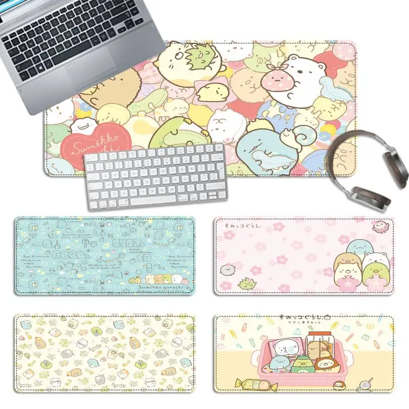Рекламный мультяшный игровой коврик для мыши Sumikko Gurashi клавиатуры Настольный
