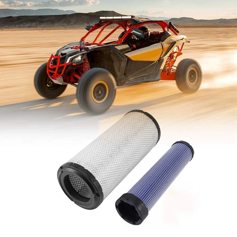 

2Pcs Air Filter for Can Am Maverick X3 XDS XRS 4X4 UTV ATV Accessories 715900422