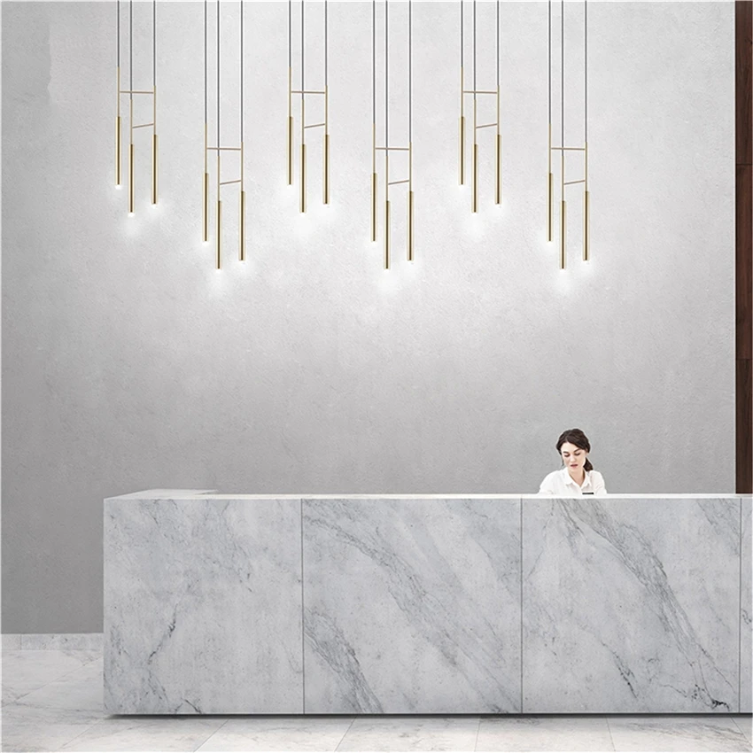 Подвесные светильники в скандинавском стиле Роскошные с тремя головками