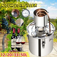 122050l moonshine still spirits kit water alcohol distiller boiler home brewing kit stainless steel copper wine making diy set