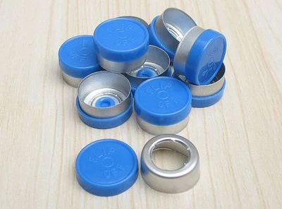 light blue flip off 200 шт/партия 13 мм Флип Колпачок варианты цвета фармацевтические пробки для обжимного стекла флакон алюминиевый пластиковый колпачок половина слеза - Цвет: light blue flip off