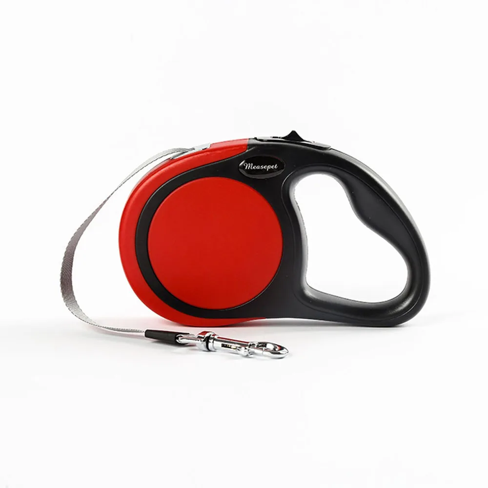 

3M 5M New Pet Traction Rope Dog Automatic Retraction Tractor Flat Rope Traction Belt Dog Chain