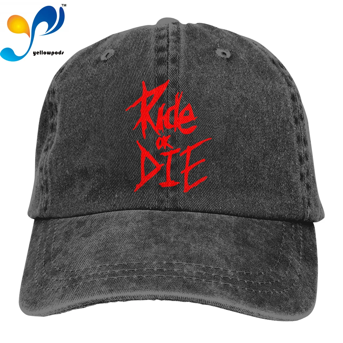 

Print 3D Ride Or Die Logo Outdoor Leisure Baseball Caps Adjustable Hip Hop hat