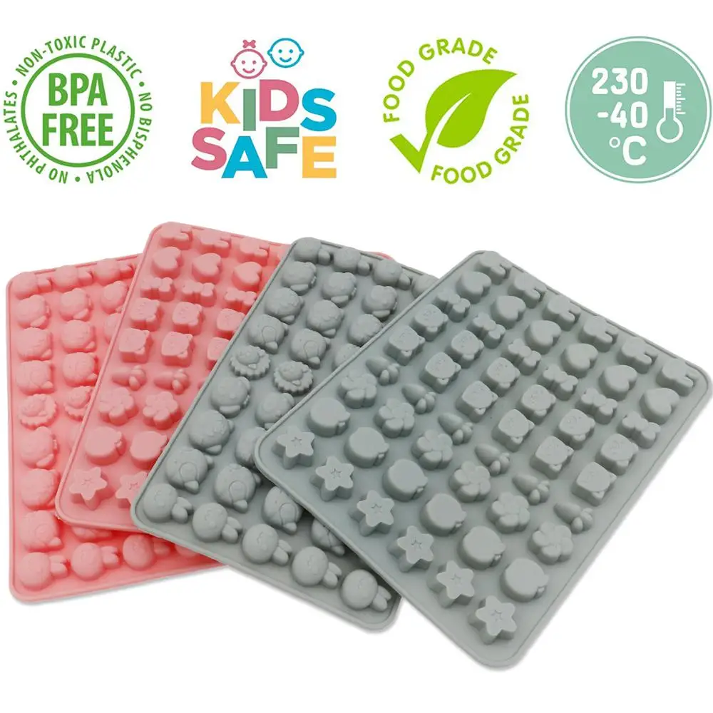 Силиконовые формы для торта с милыми животными форма шоколада конфет