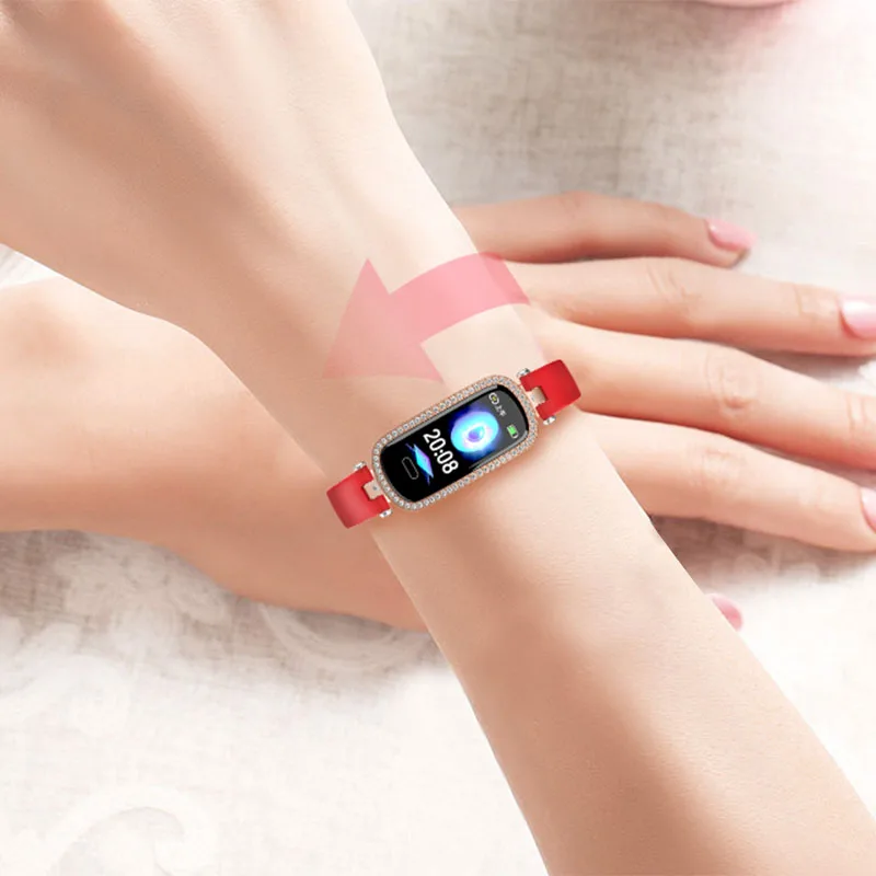 Умный Браслет I9 женские умные часы ювелирные физиологические пульсометр