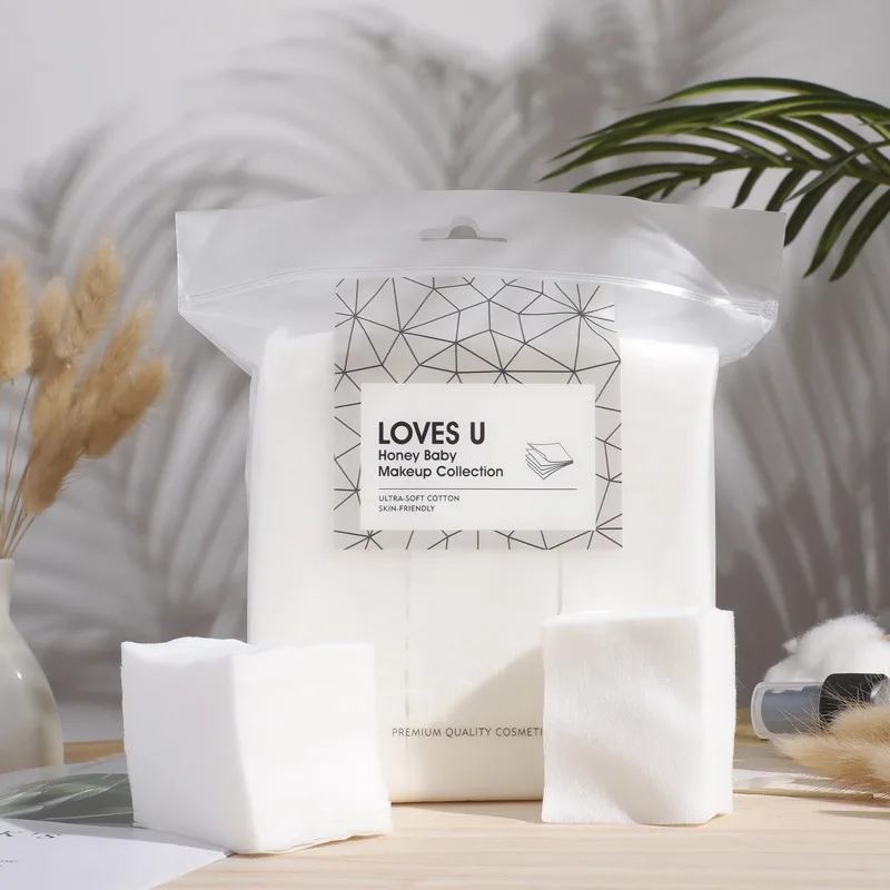 1000 шт./пакет комфортная бумага для чистки лица тонкие ватные диски снятия макияжа