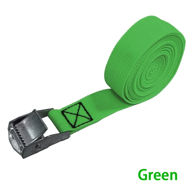 

1 Pc Portable Luggage Rope with Press Buckle Fixed Tying Cargo