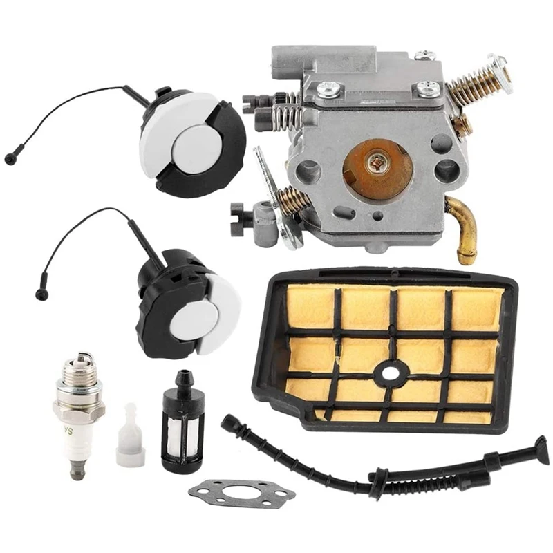 

11291200653 Fits for Stihl MS200 MS200T Carburetor Carb Chainsaw Parts Kit Home Garden Supplies