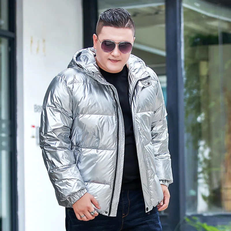 Новое высокое качество яркий уход за кожей лица Мужская куртка пуховик очень