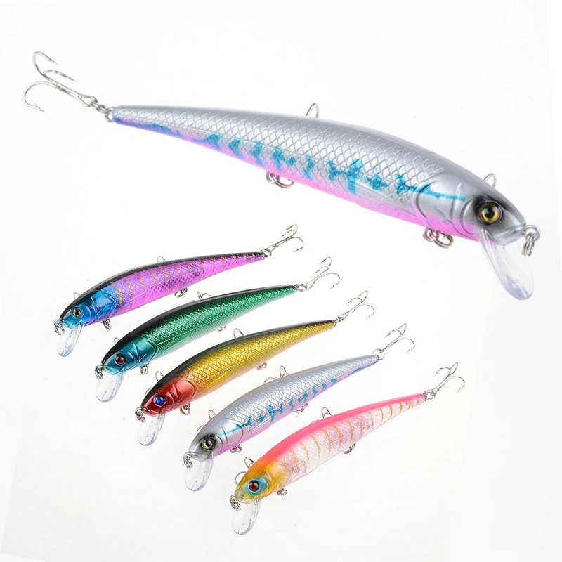 Тонущие рыболовные приманки в форме гольяна со стальным шариком 12 5 см 17 г