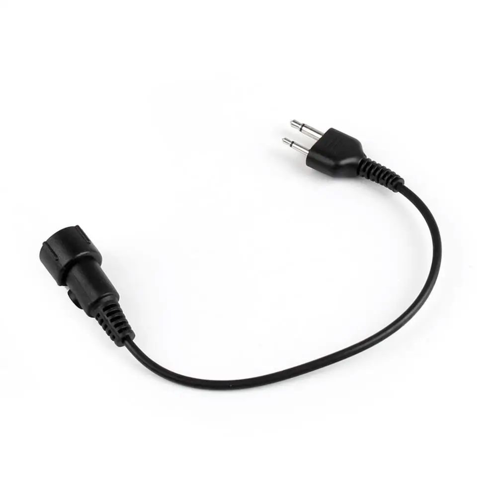 Artudatech 5 шт. 2 штырька фоторазъем кабеля для ICOM IC Cobra CB прямой штекер Wau
