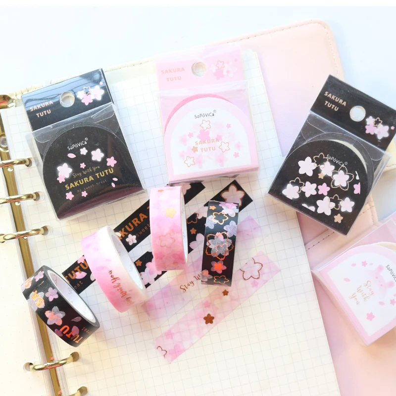 Милая Золотая фольга Domikee оформление своими руками скрапбукинг Васи лента