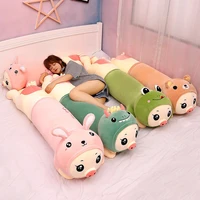 110cm sausage pig plush toys long stuffed animals kawaii plushie soft dolls sleep pillow baby companion birthday gifts for kids