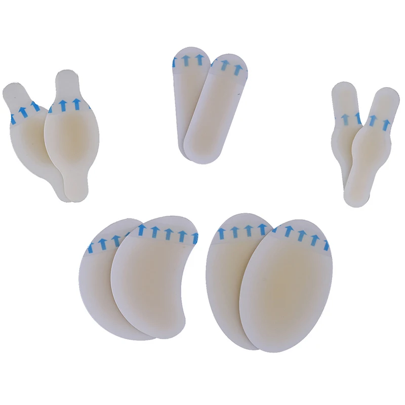 2 шт. гелевые наклейки для ног мягкие Гидроколлоидные подушечки ухода за пяткой