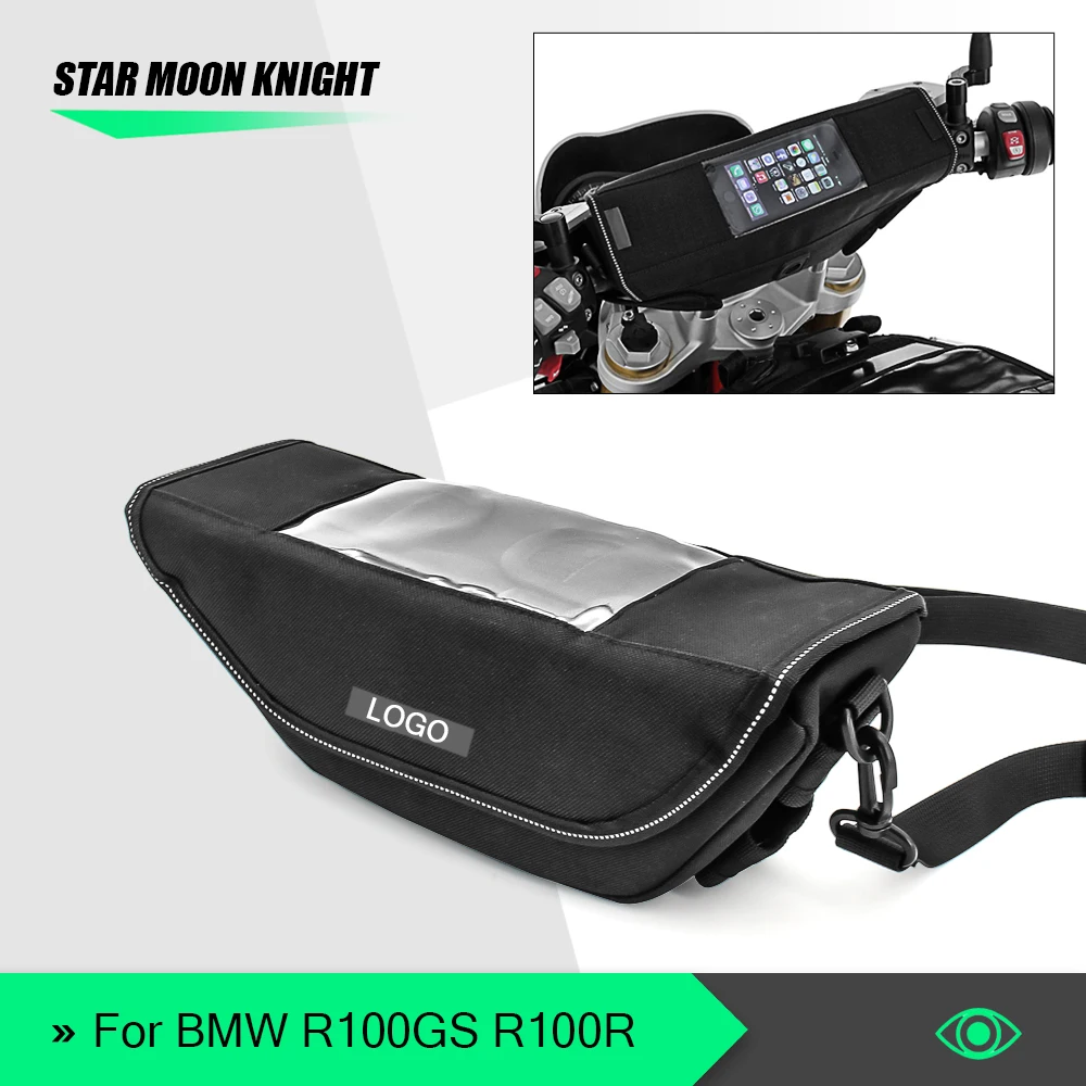 

Для BMW R100 R100CS R100GS R100R R100RS R100RT R100S R100T R 100, мотоциклетная водонепроницаемая сумка, сумка для хранения руля, дорожная сумка для инструментов