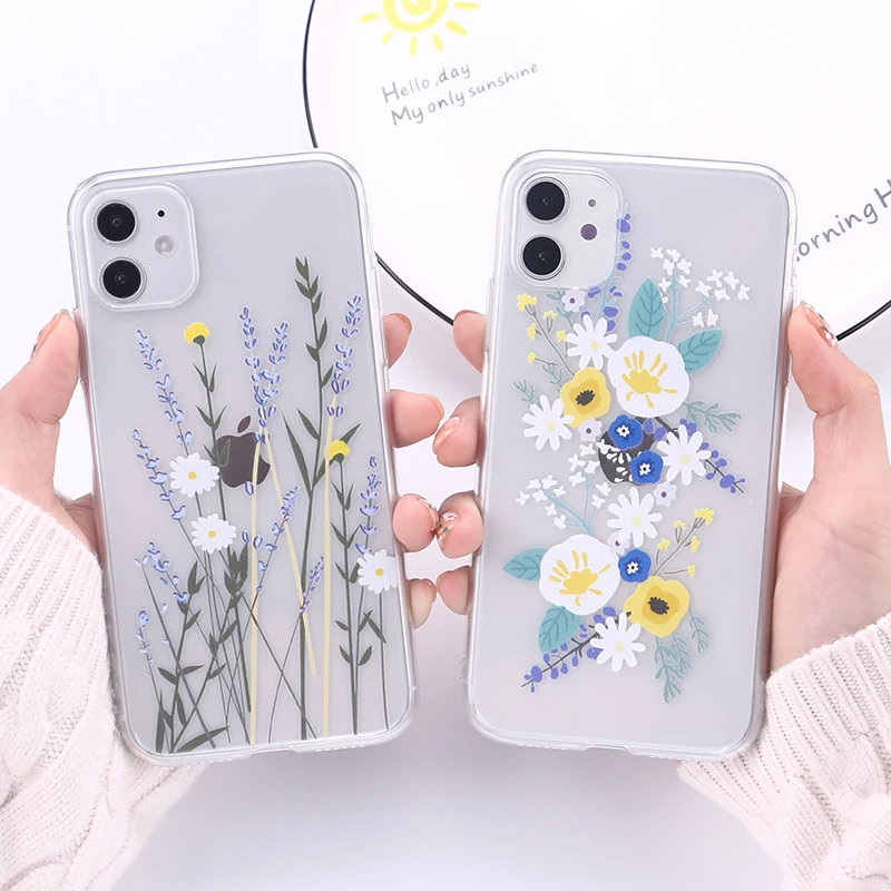 Тропическим цветочным обрамлением С красивыми цветами Растения Прозрачный