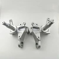 1set front steering knuckle and claw fit for china atv loncin lx 200 go kart buggy atv bike part