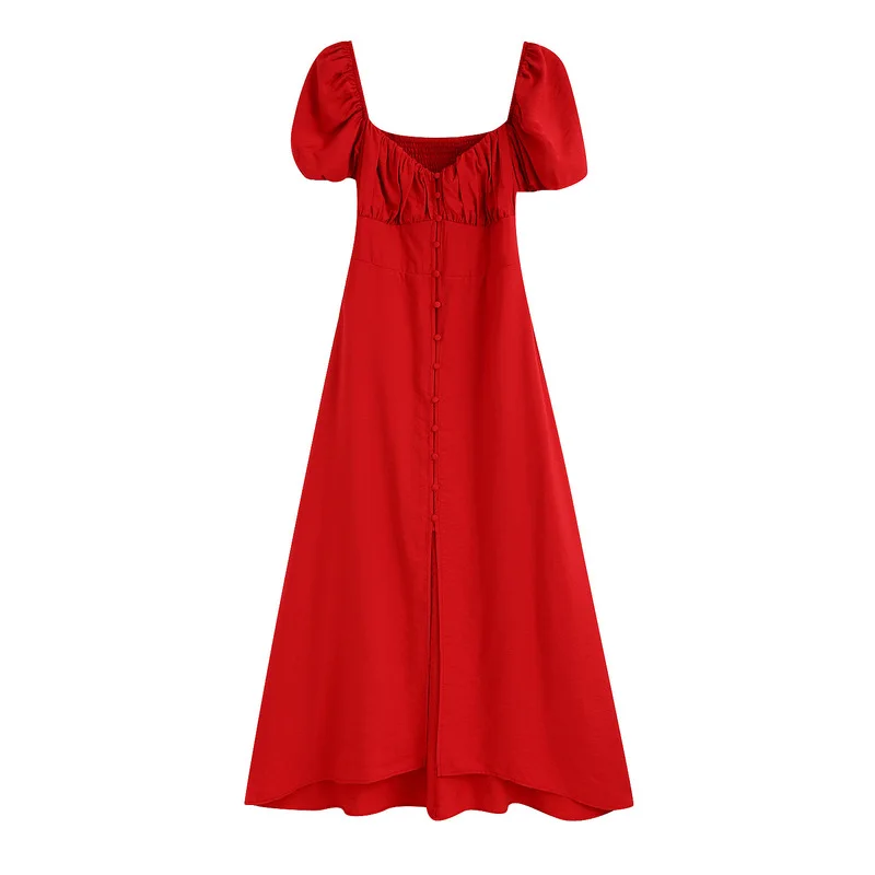 

2021 New Summer zaraing woman robe traf casual maxi dress Party dresses sukienka y2k Kawaii tunics midi Sundress Female clothing