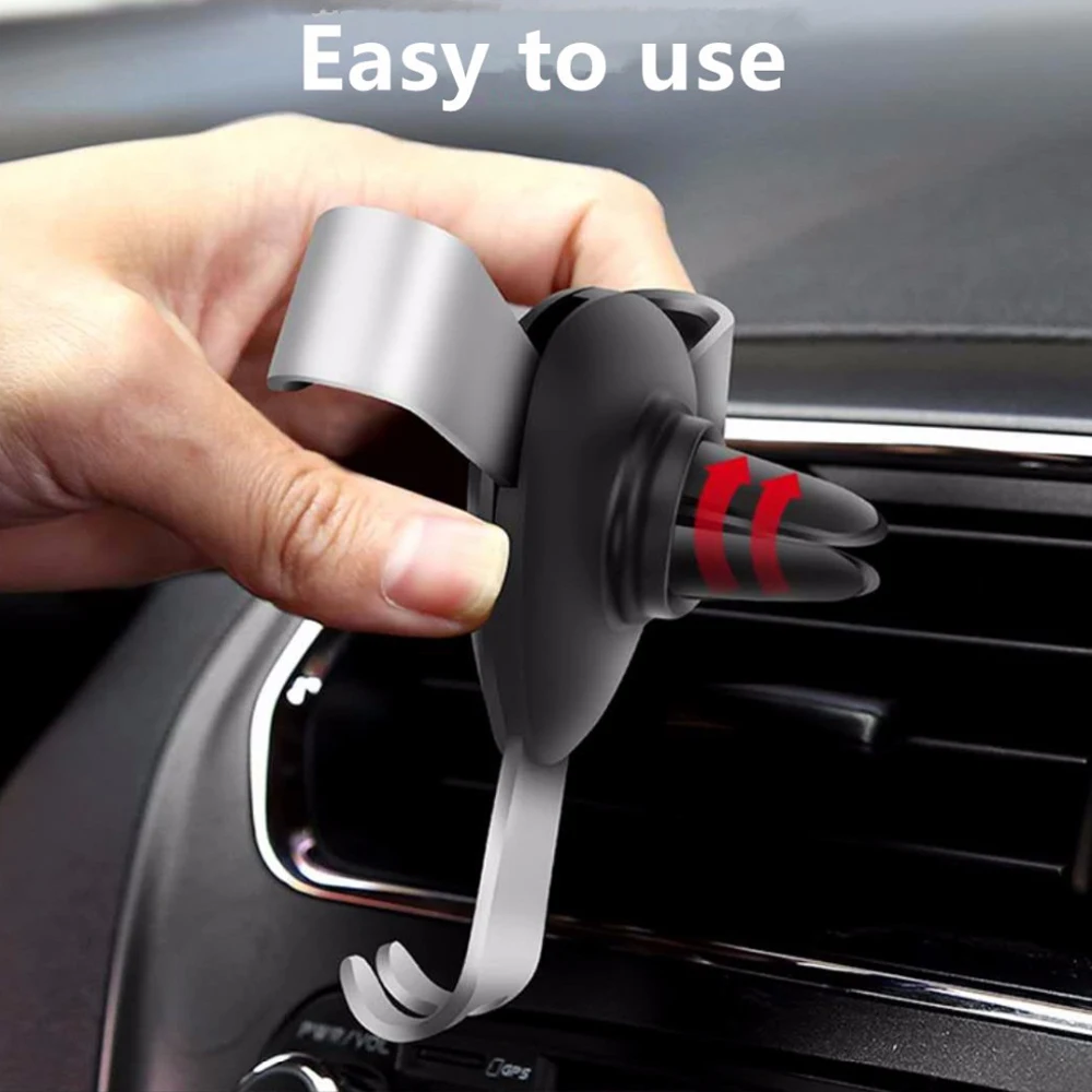 Универсальный автомобильный держатель для телефона с креплением на
