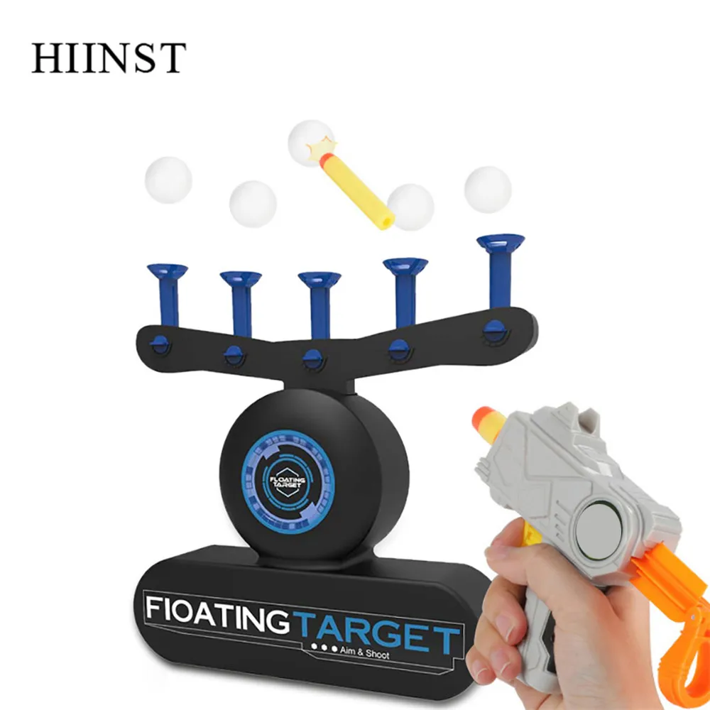 HIINST игрушки плавающая мишень база Airshot плавающий мяч для стрельбы с USB кабелем