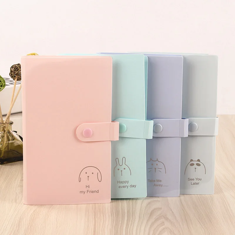 120/240 Pocket Name Card Book Home Picture Case Storage Photo Album Photocard ID Holder Accessories Dropship | Дом и сад
