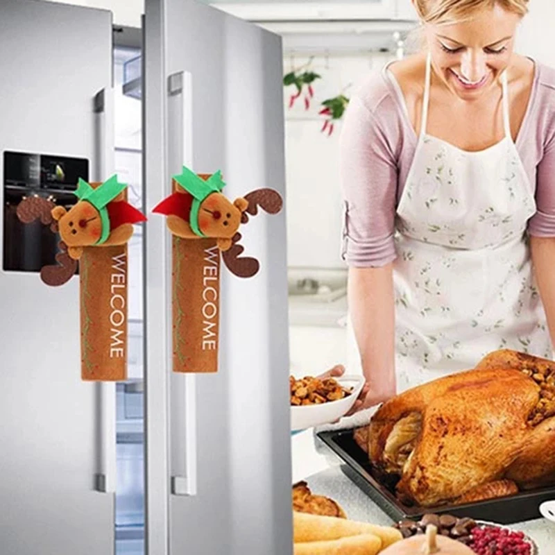 

2021, защитные перчатки для холодильника, микроволновки, рождественской вечеринки