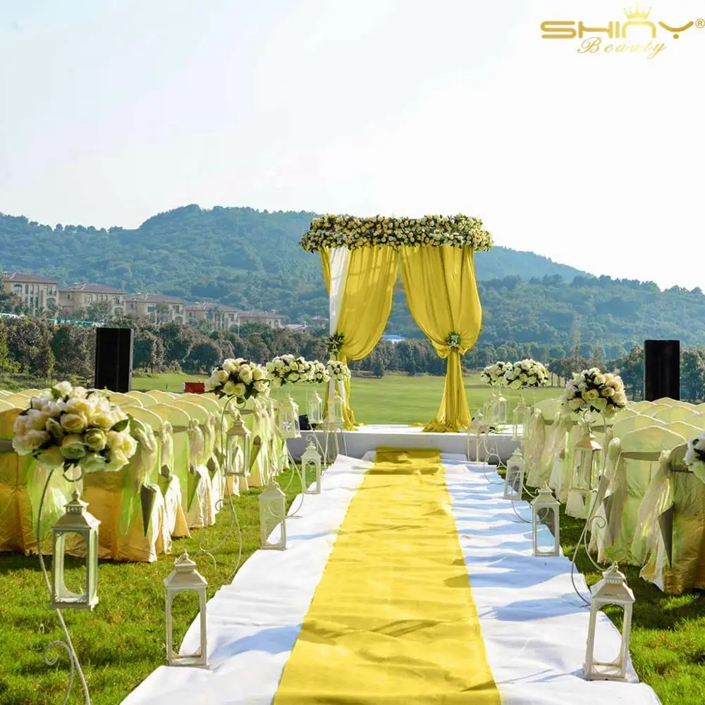 Белый полупрозрачный фон занавески набор из 2 панелей 4x10 футов шифоновая ткань