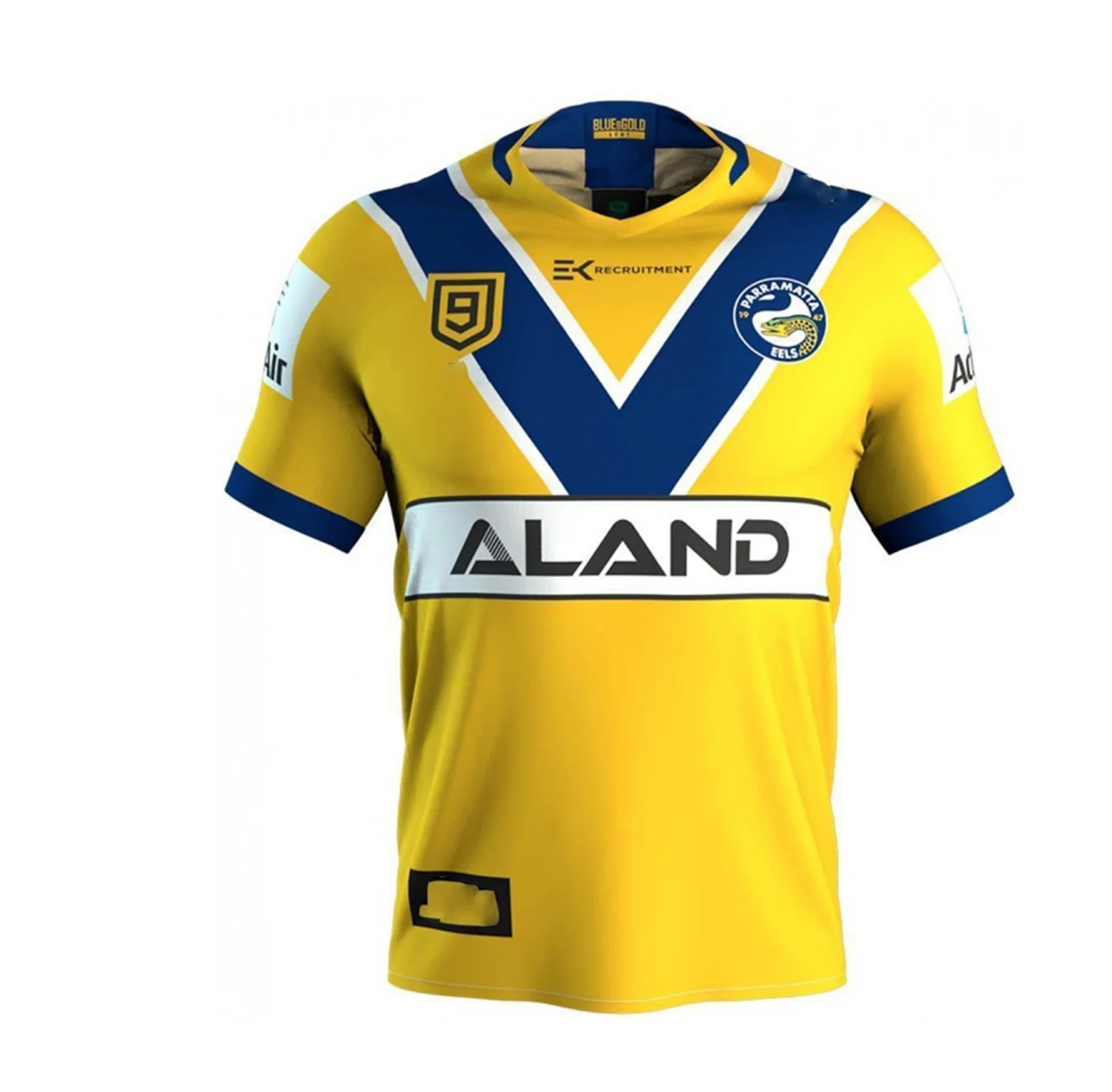

2020 Спортивная футболка для регби Parramatta Eels NINES