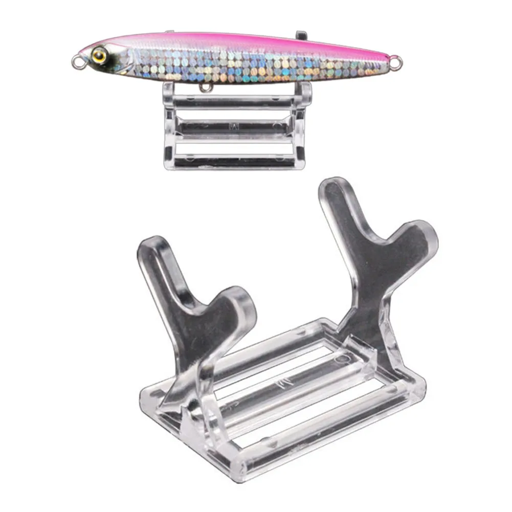 

Fishing Lure Showing Stand Bait Display Shelf For Fishing Store Or Collection Durable V Shape Supports Fish Accessories Tackle