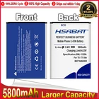 Аккумулятор HSABAT 0 цикл 5800 мач для BAT16464500 DOOGEE T5  T5 Lite, идеальная замена, бесплатная доставка
