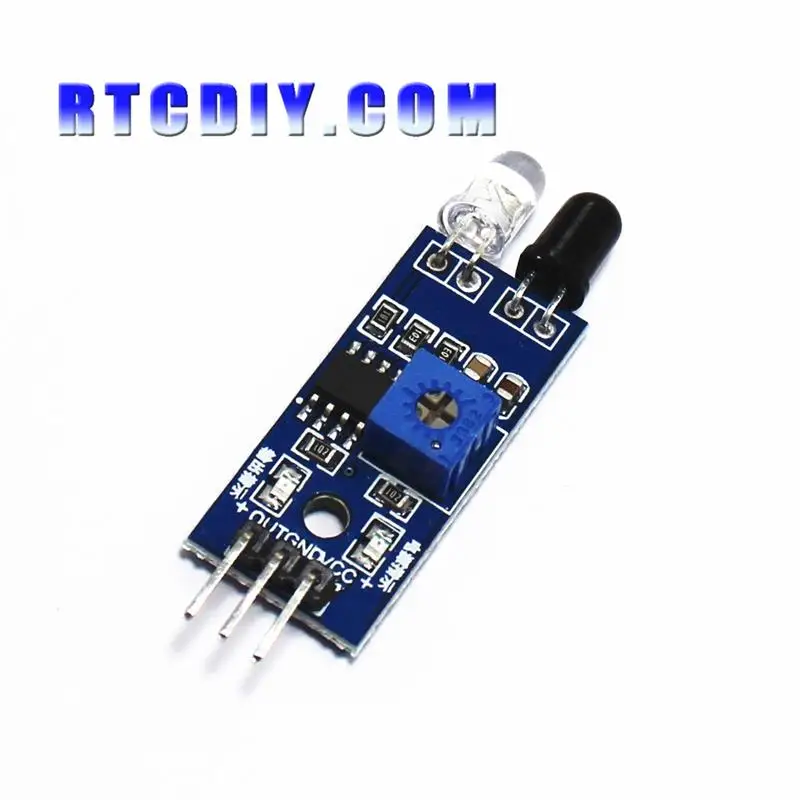 Инфракрасный Барьерный модуль/датчики избегания препятствий автомобиля/черная