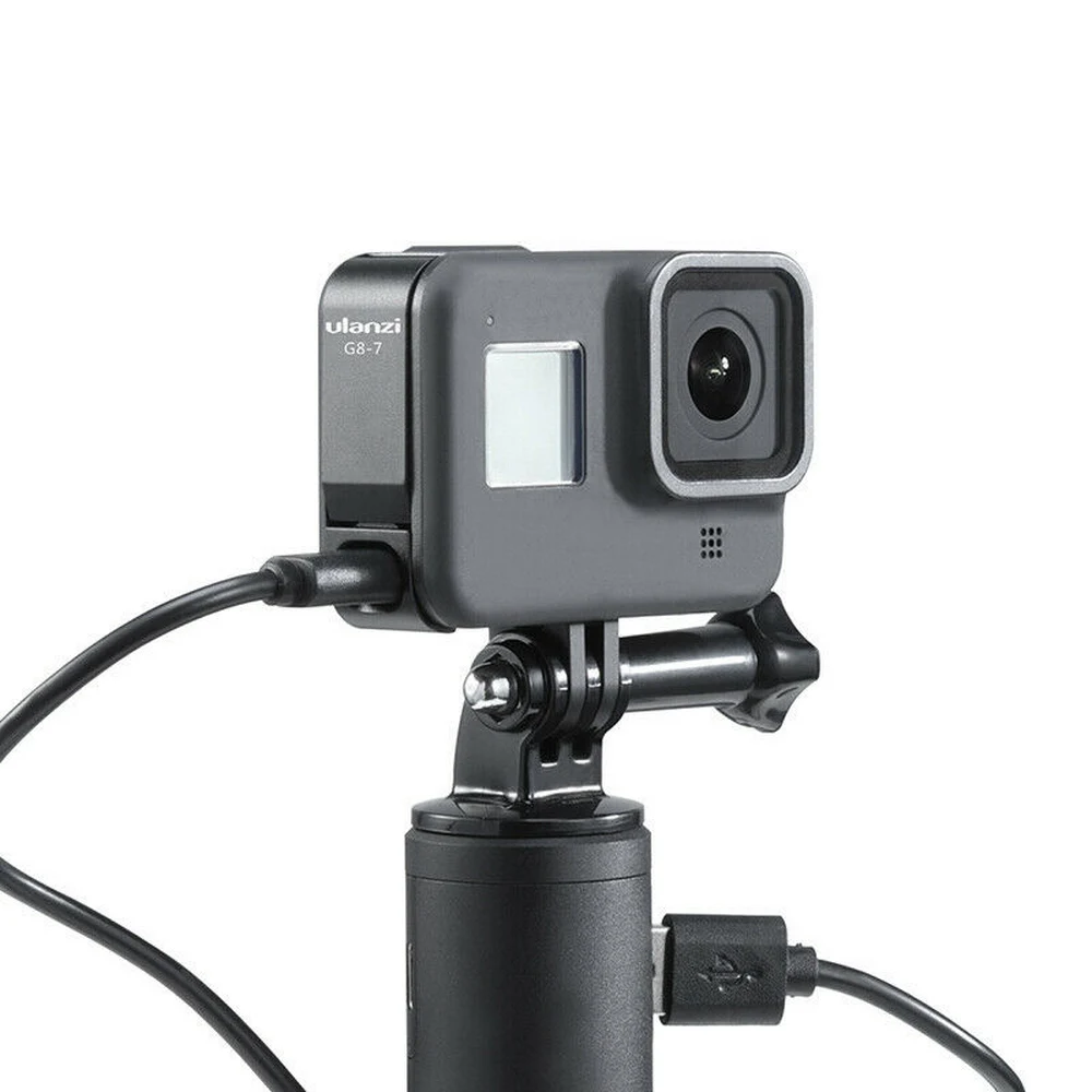 Съемный адаптер Type C для зарядки аккумулятора металлический Адаптер GoPro Hero 8